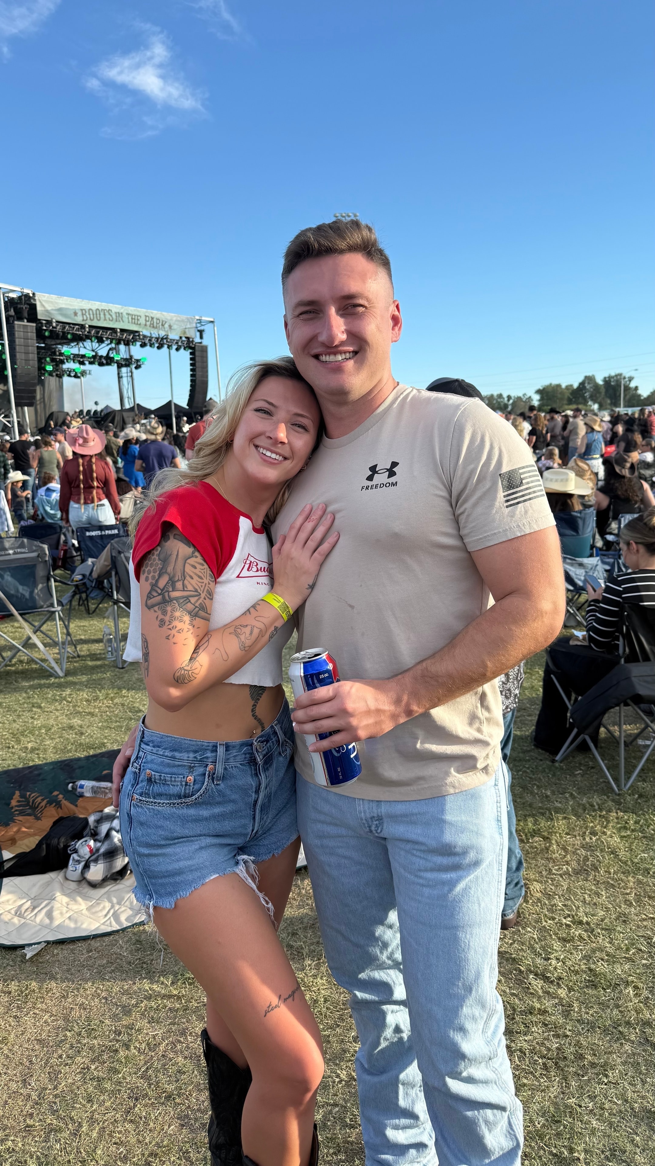 Ashlyn and Aaron together