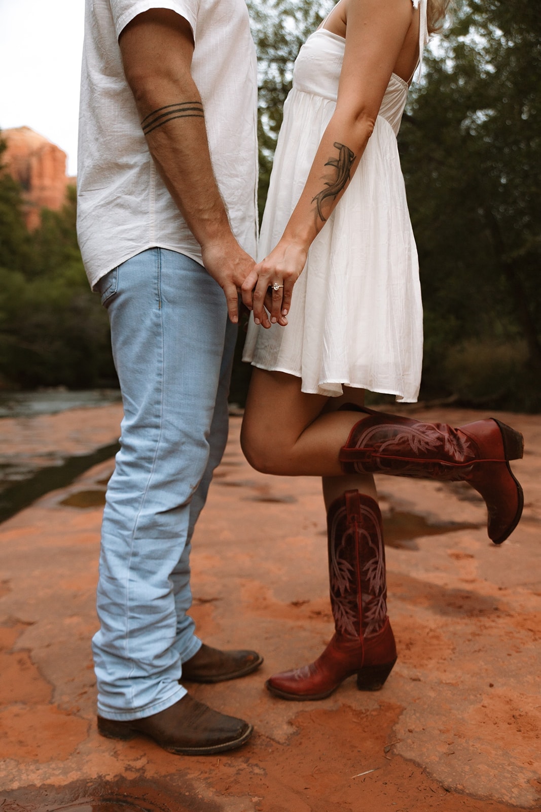 Ashlyn and Aaron growing together